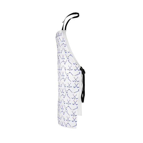 Manfei Volleyball Kids Kitchen Apron - color: Blue White