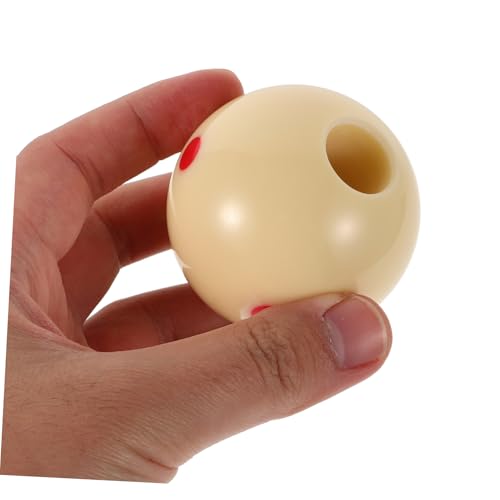 Snooker Cue Training Ball Dots Billiard Stroke Trainer Cue Ball Training Aid for Billiards Practice Lightweight Black
