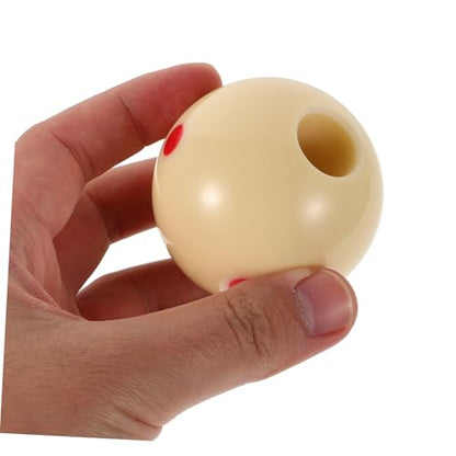Snooker Cue Training Ball Dots Billiard Stroke Trainer Cue Ball Training Aid for Billiards Practice Lightweight Black