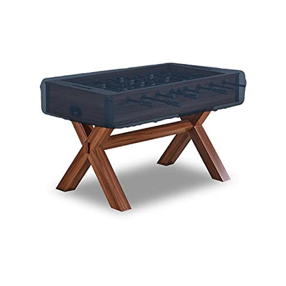 Foosball Table Cover 12 Oz Waterproof - 100% Weather Resistant Outdoor Game Table Cover with Elastic at 4 Sides (63"W x43"D x 19.5"H, Blue) - color: Blue, size: 63"W x43"D x 19.5"H