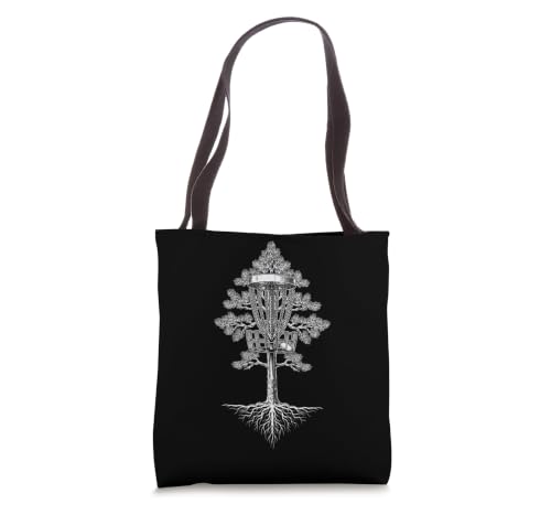 Disc Golf Basket Frolfing Disc Golf Player Disc Golfer Tote Bag
