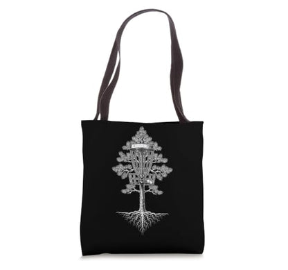 Disc Golf Basket Frolfing Disc Golf Player Disc Golfer Tote Bag