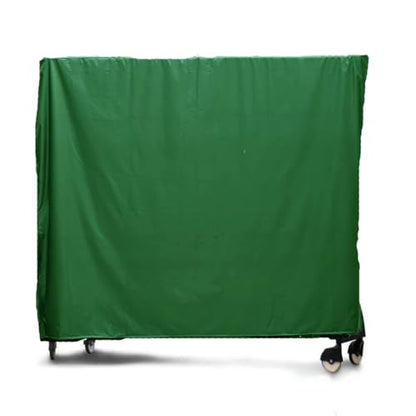 J&C Table Tennis Cover 420D Ping Pong Table Cover Black Full UV Protected Table Tennis Cover Outdoor Waterproof Heavy Duty Ping Pong Table Outdoor Waterproof - color: green