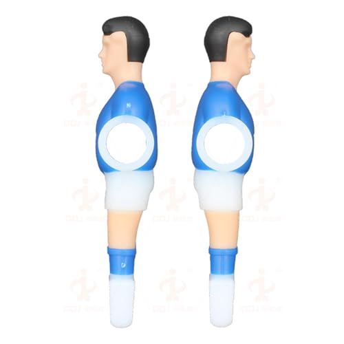 kowaku 6-Pack Desktop Foosball Figures Set, Sports Table Accessories for Children, Mini Soccer Player