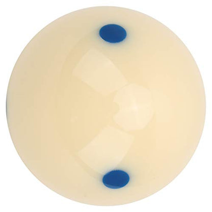 57.2mm Dot Spot Billiard Training BallBall Cue Ball Pool Standard Ball, Resin, Professional Roundness and Impact Resistance, Ideal Billiard Training for Practice Cue Sticks - color: Blue Dot