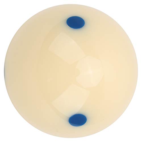 Dot Spot Cue Ball 57.2mm Standard Pool Training Ball Professional Billiard Practice Ball with Aiming Markers - color: Blue Dot