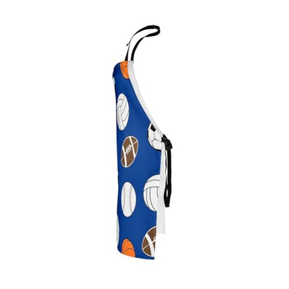 Castle Fairy Boy Soccer Kitchen Apron - color: Sport Ball