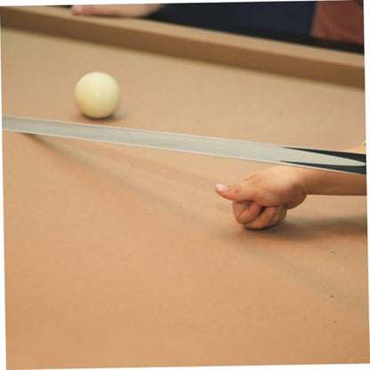 BESPORTBLE 3Pcs Mini Pool Cue Sticks for Short Hardwood Billiard Cues Safe Portable Snooker Training Props Develops Hand Eye Coordination for Home