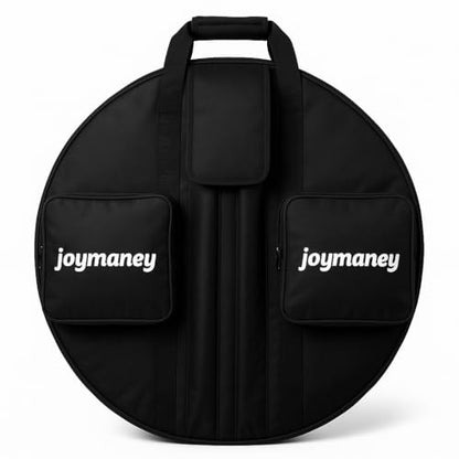 Disc Golf Basket Carry Bag + Bonus Chain Guard 26.5" Padded Target Case with Shoulder Strap & Dual Disc Pockets, Fits 12–24 Chain Baskets, Heavy-Duty 600D Polyester, Water-Resistant