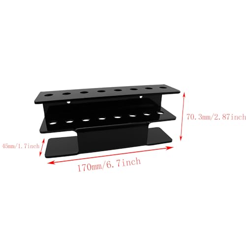 TAODAN Dart Wall Mount Dartboard Training Dart Rack Indoor Needle Dart Rack Acrylic Competition Wall-Mounted Tabletop Dartboard Target Backboard Black