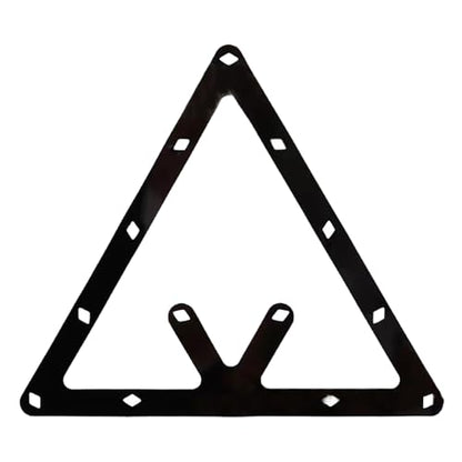 6PCS Black 8 Ball Positioning Paper Billiard Positioning Sticker Magic Ball Positioning Film Billiard Triangle Cue Accessories Billiard Positioning Paper Positioning Sticker Black