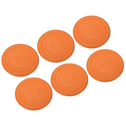 PATIKIL Flying Disc, Flying Discs Soft Waterproof for Adults Dog Playing Sport Game - color: Orange