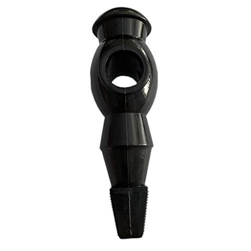 Mnixy Cutefly 5/8" Foosball Man Table Guys Man Soccer Player Part for Dynamo Table (Black)