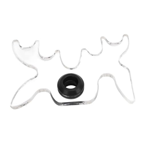 Keenso Billiard Bridge Head, Portable Clear Bridge Head for Pool Table, Suitable for Most Billiard Cues
