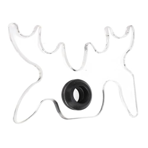 Keenso Billiard Bridge Head, Portable Clear Bridge Head for Pool Table, Suitable for Most Billiard Cues