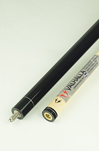 Viking Valhalla 100 Series with Irish Linen Wrap 2 Piece 58” Pool Cue Stick - color: Black, size: 18oz