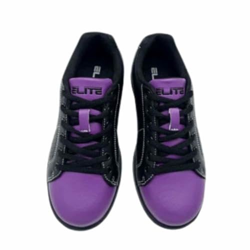 ELITE Classic Kids Bowling Shoes | Girl’s Bowling Shoes | Lightweight and Comfortable | Stylish | Great for Practice, Youth League, and Casual Bowling | Ideal for Any Skill Level - size: 2 Big Kid