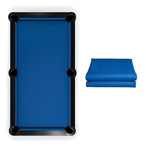 Empire USA - Billiard Worsted Speed Cloth（Felt） 7/8/9 FT - color: Electric Blue, size: 9ft