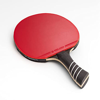 The Peace Maker ALC - Professional Ping Pong Paddle - Carbon Fiber Table Tennis Racket Producing Maximum Spin & Control for All Levels - Hard Carry Case & Ergonomic Handle. - style: Mens