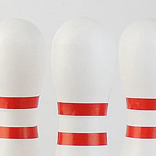 Kids Bowling Toy Set 10 Pcs with 2 Balls, 22cm (8.66in) Plastic Bowling Pins, Indoor Bowling Game for Children
