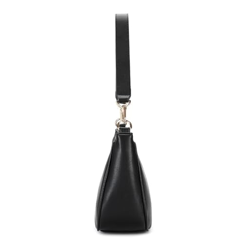 CYHTWSDJ Shoulder Bags for Women, Cute Hobo Tote Handbag Mini Clutch Purse with Zipper Closure - color: Black-g