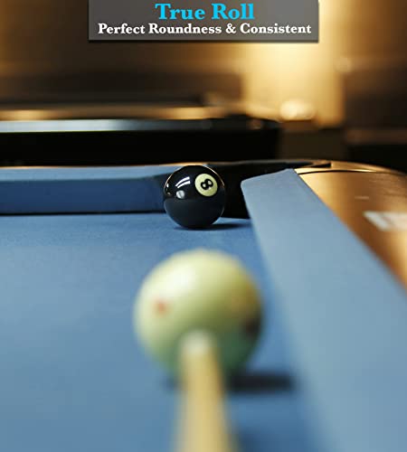 JAPER BEES Billiard Ball/Pool Ball Set Complete 16balls 2-1/4" Regulation Size&Weight Resin Ball - style: Deluxe Superior