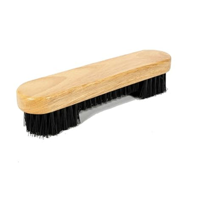 Billiard Table Felt Cleaning Brush with Soft Polyester Bristles and Wooden Handle for Pool Table Maintenance - size: 8.86 x 1.97 x 0.98 in