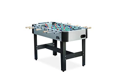 KICK Conquest 48" Foosball Table – Compact Indoor Game Table - color: Gray