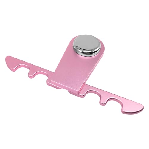 Portable Pool Stick Holder - Weighted 4-Cue Claw Holder for Billiard Table, Pink - color: Pink