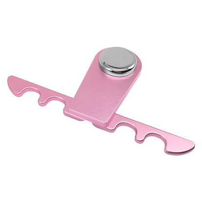 Portable Pool Stick Holder - Weighted 4-Cue Claw Holder for Billiard Table, Pink - color: Pink
