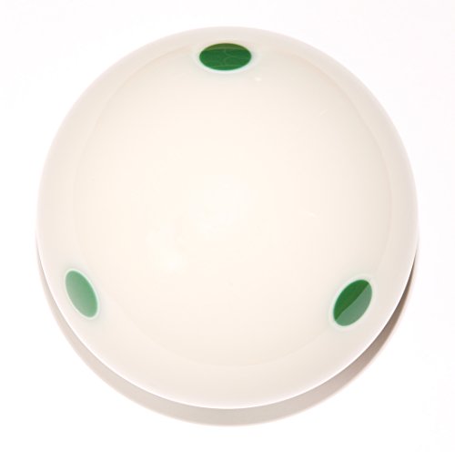 6 Dots - Spot Pool - Billiard Practice Training Cue Ball 6 oz - 2 1/4" Blue - color: Green
