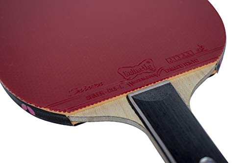 Butterfly My First Carbon Pro-Line Table Tennis Racket - Ideal for Solid, Balanced Play Featuring A Smaller Handle - Recommended for Future Champions - Pro-Line Series