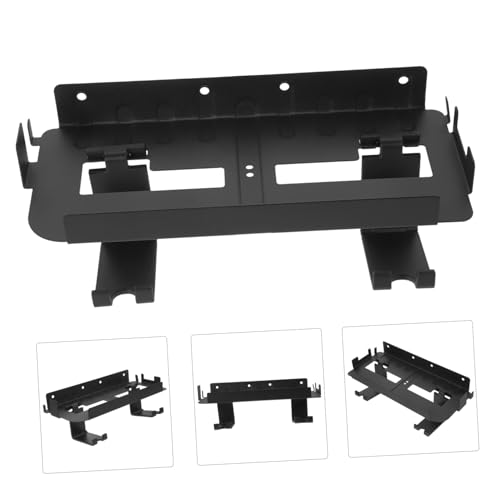 SHOWERORO Game Console Wall Mount for Console Multi-Functional Controller Holder and Headphone Hanger Vertical Storage Rack for Gaming Accessories for Wall Display and Organization