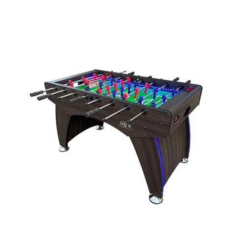 KICK Lumen 55" Tournament Foosball Table – Professional Competition Game Table - color: Brown
