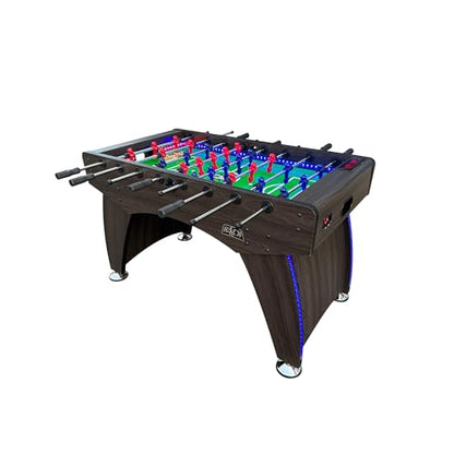 KICK Lumen 55" Tournament Foosball Table – Professional Competition Game Table - color: Brown