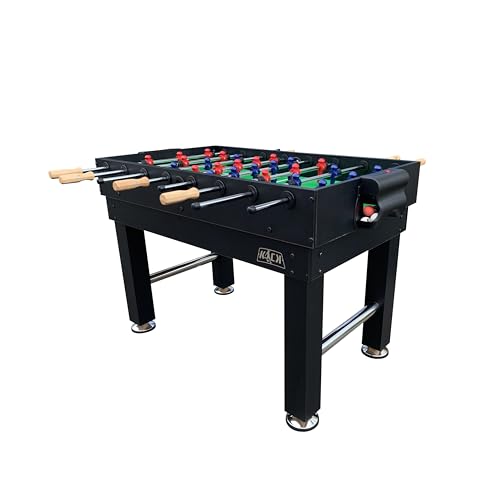 KICK Pentacle 55" 5-in-1 Multi Game Table – Foosball, Billiards/Pool, Push Hockey, Shuffleboard & Bowling - color: Black