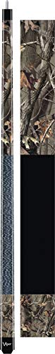 Viper Signature 57" 2-Piece Billiard/Pool Cue, Realtree Hardwoods HD Camo, 19 or 20-Ounce (Weight Will Vary)