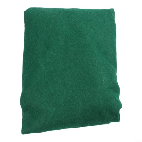 Round Felt Table 36-48 Inch Tables, Elastic Gaming Mat with Cashmere Texture, Waterproof Tablecloth Poker Board Games, Green(Green) - color: Green