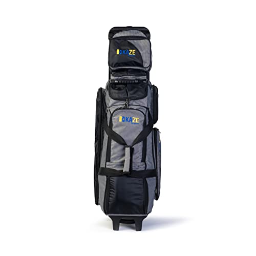 4 Ball Bowling Roller + 1 Ball Add On Spare Tote - color: Black-Gray