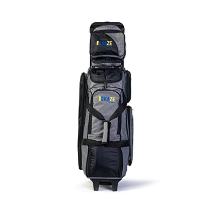 4 Ball Bowling Roller + 1 Ball Add On Spare Tote - color: Black-Gray