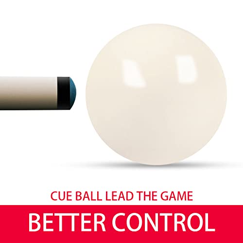 Billiard Balls Set 2-1/4" Regulation Size Pool Table Balls for Replacement (16 Resin Balls) - style: 16 Resin Balls