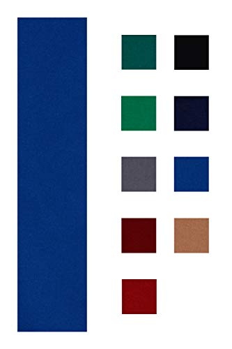 Accuplay 19 oz Pre Cut Pool Table Felt - Billiard Cloth Choose for 7', 8' or 9' Table, English Green, Spruce, Blue, Tan, Black, Navy, Red, Gray or Burgundy - color: Blue, size: For 8 Foot Table