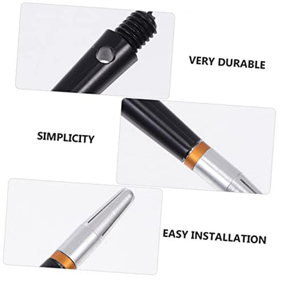 Toyvian Aluminum Dart Shafts Reusable Lightweight Stems for Dart Accessories Replacement Parts for Daily