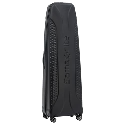 Samsonite Tour Pro Golf Hard Case Travel Bag | Lightweight, Durable ABS Shell, 360 Degree Multi-Directional Shark Wheels - color: Jet Black