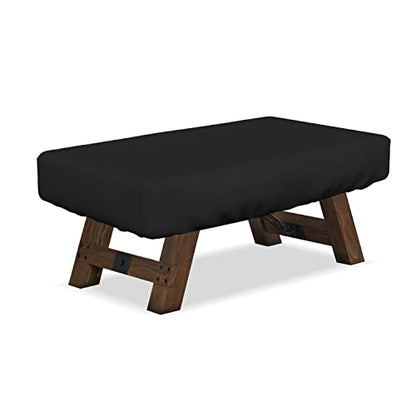 Covers & all Air Hockey Table Covers, Made of 12 Oz Waterproof & UV-Resistant Cover Max Fabric, Suitable for Indoors/Outdoors (88" W x 44" D x 15" H, Black) - color: Black