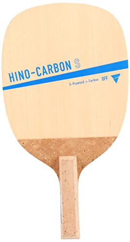 Victoras Hino-Carbon Table Tennis Racket Japanese Style Pen Holder for Attack - style: Shakehand Attack Japanese Style (Square Type)