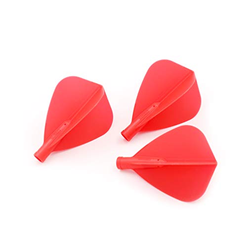 CUESOUL TERO AK4 Dart Flight Standard Shape/Shield Shape/Diamond Shape - color: Kite shape-All Red