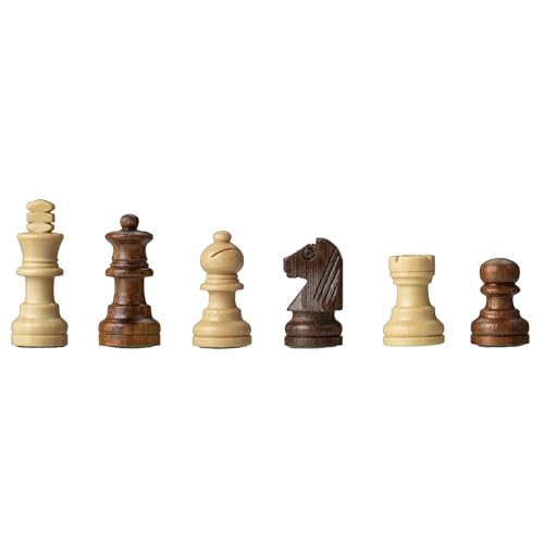 WE Games Travel Magnetic Wood Folding Chess Set - Portable Wooden Chess Board, Perfect Travel Chess Set for Adults, 7 in.