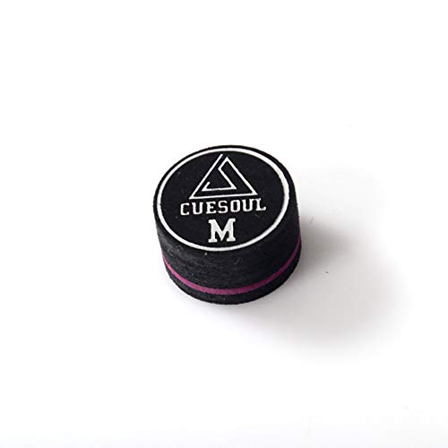 CUESOUL Cue Tips-Pool Cue Tip/Snooker Cue Tip/Glue on Tip - color: Pool cue tip-Mix hardness