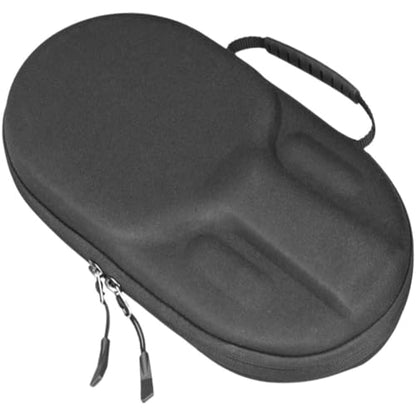 Pingpong Paddle Case Hard Shell Table Tennis Racket Case Pingpong Paddle Carry Case Pingpong Bat Cover Fit for 2 Paddles and 4 Balls - color: Black